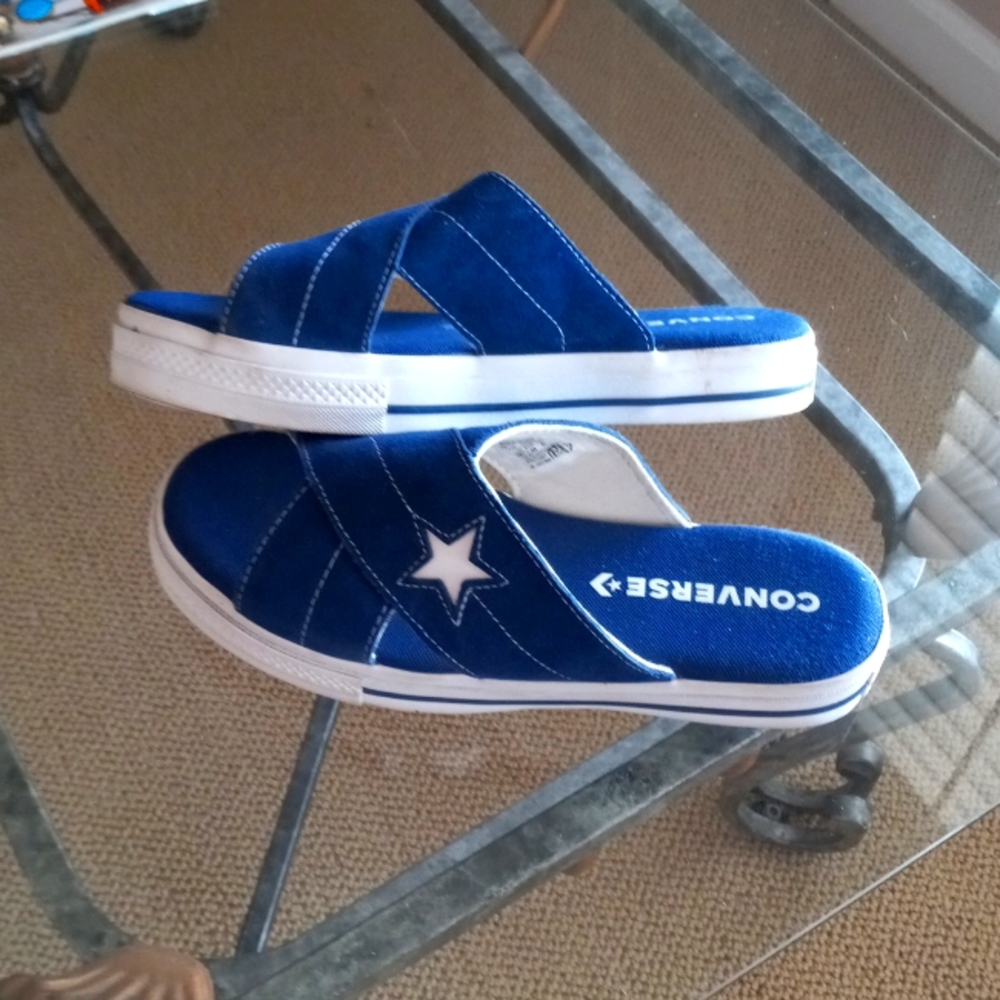 Converse Slides Like New Size 10